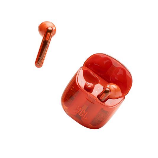 Tune 225TWS Ghost Edition - Orange - True wireless earbud headphones - Detailshot 7 image number null